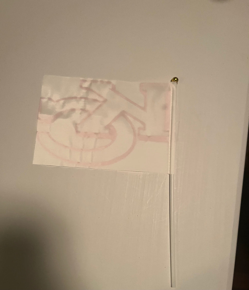Printed Small Flag (KC)