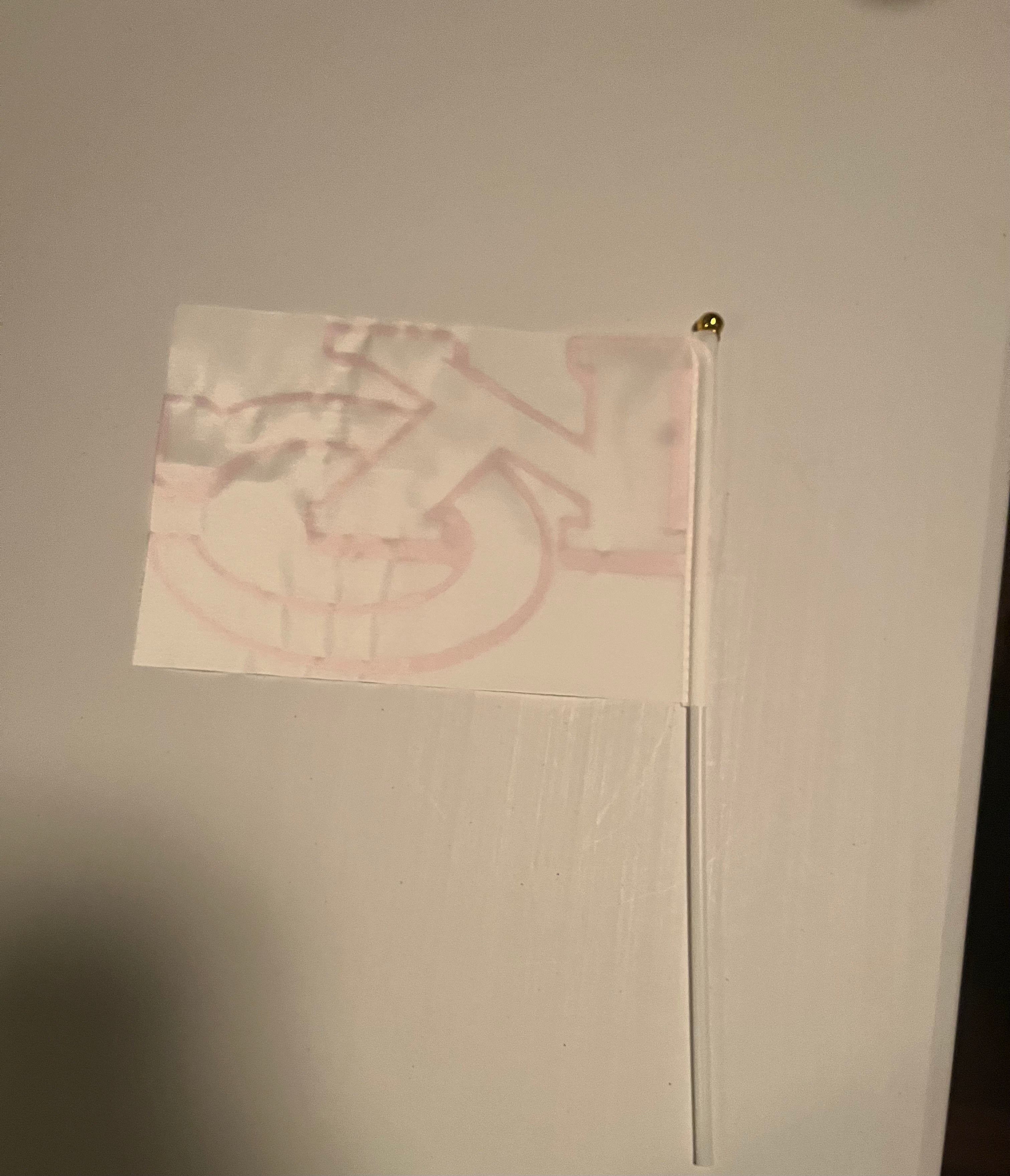 Printed Small Flag (KC)