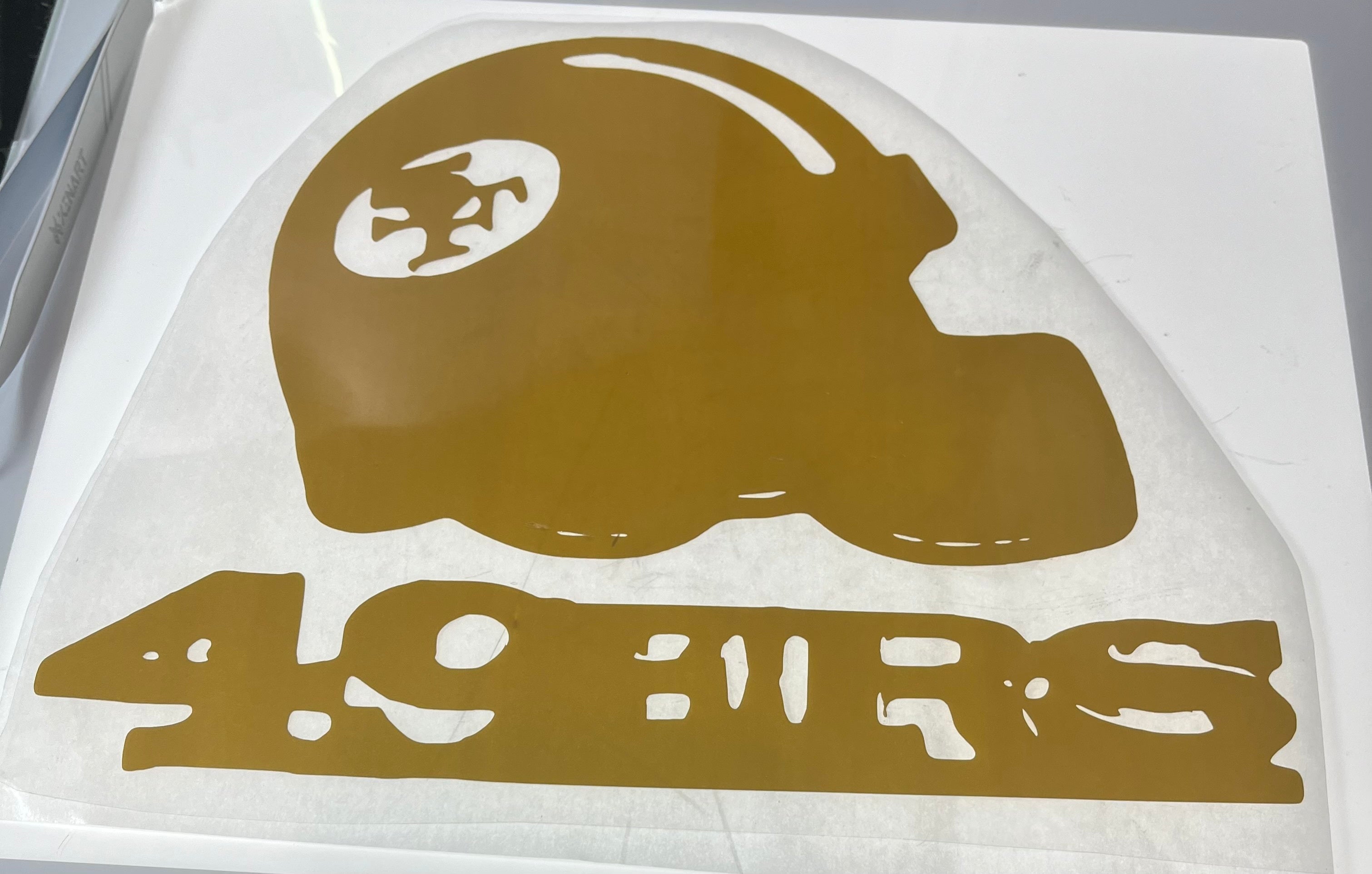 Football Image (49ers with helmet)