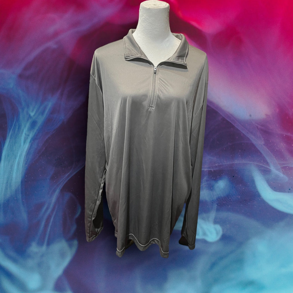 Team 365 Half Zip Long Sleeve Blank