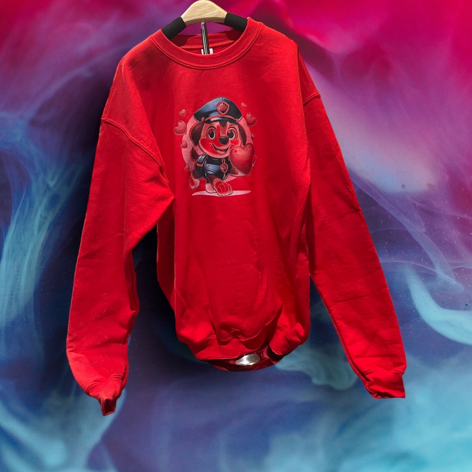 Printed Youth Gildan Sweatshirt (Pup)
