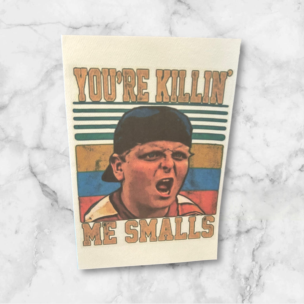 Printed Birthday Card (Smalls)