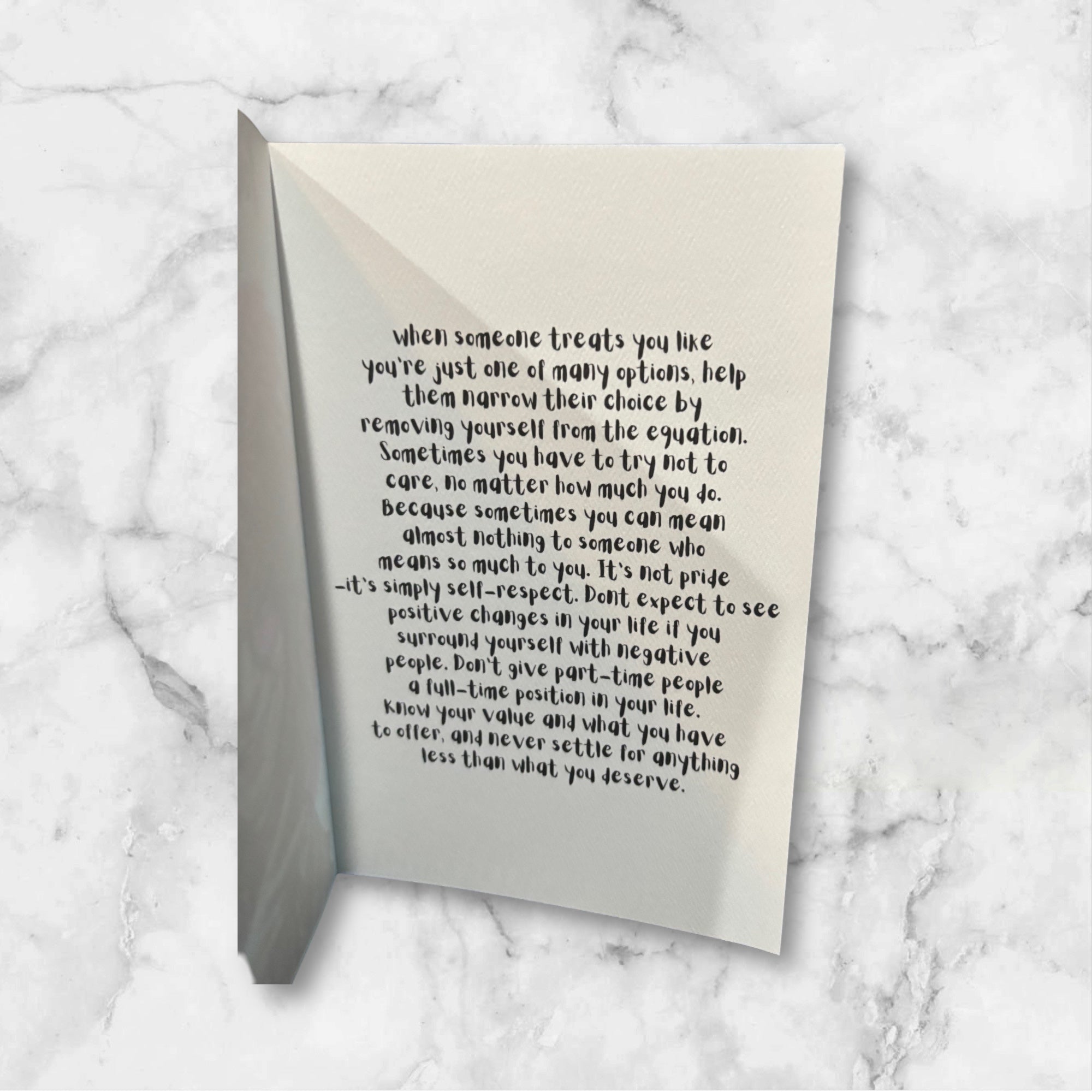 Printed You Got This Card (Janis)