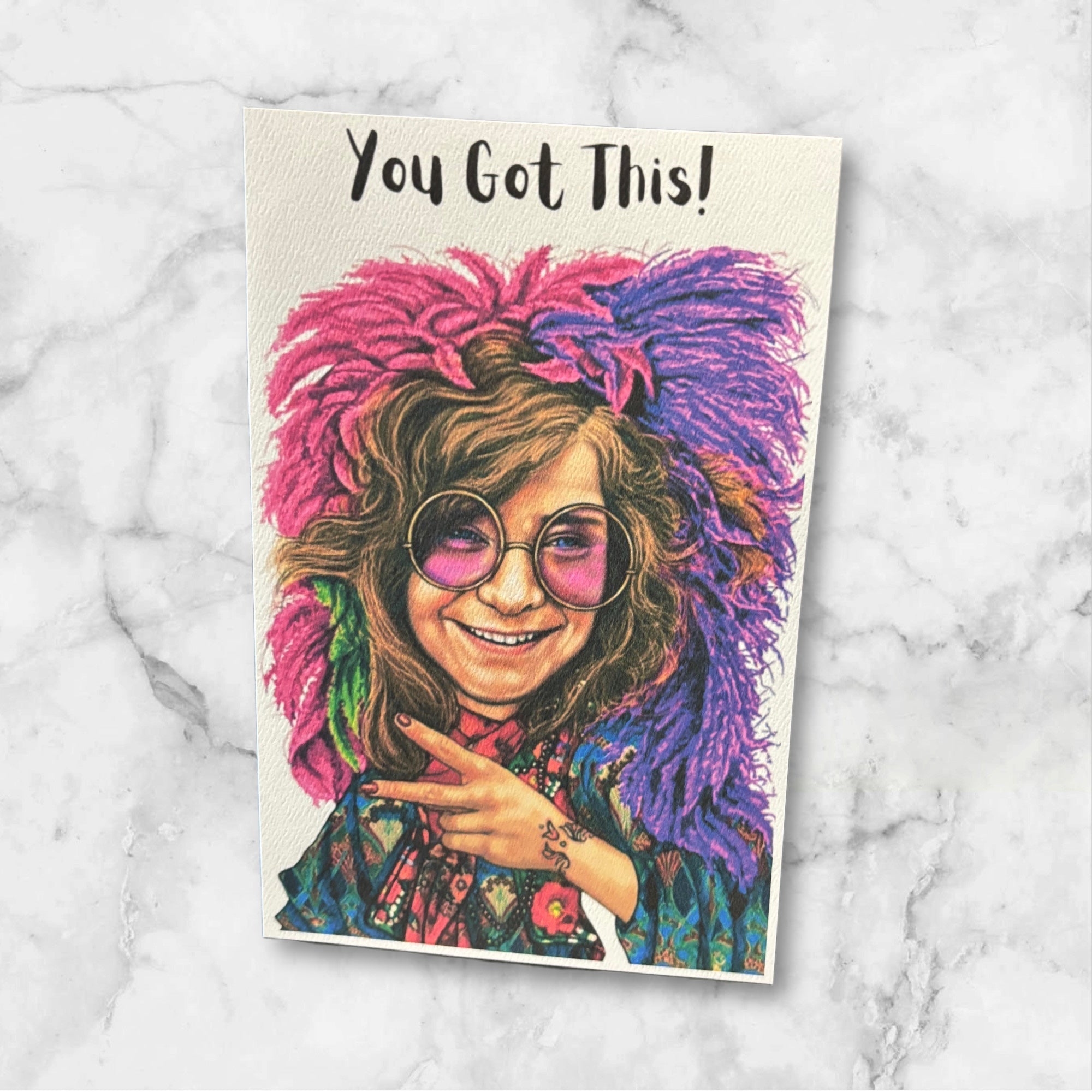 Printed You Got This Card (Janis)