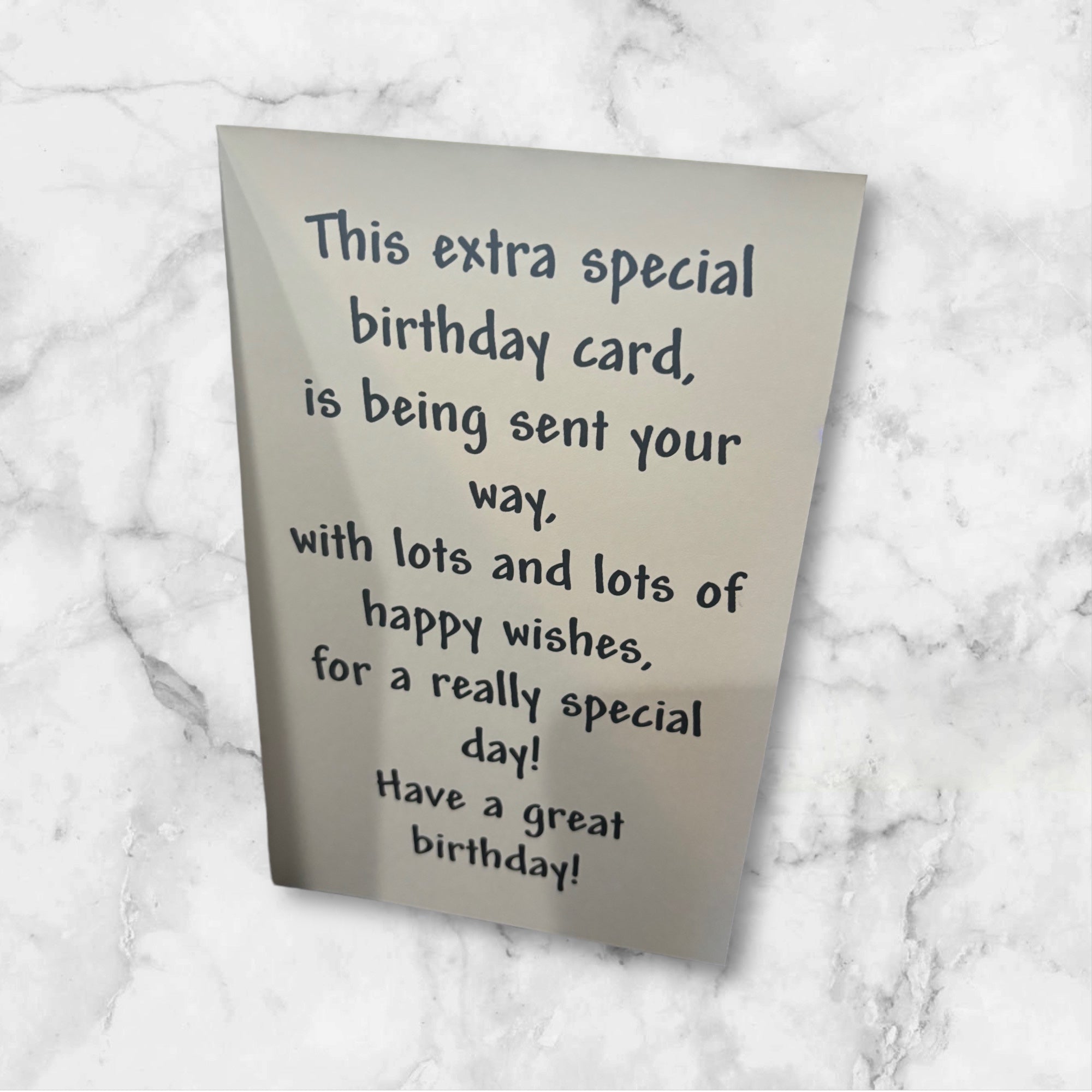Printed Birthday Card (KC)