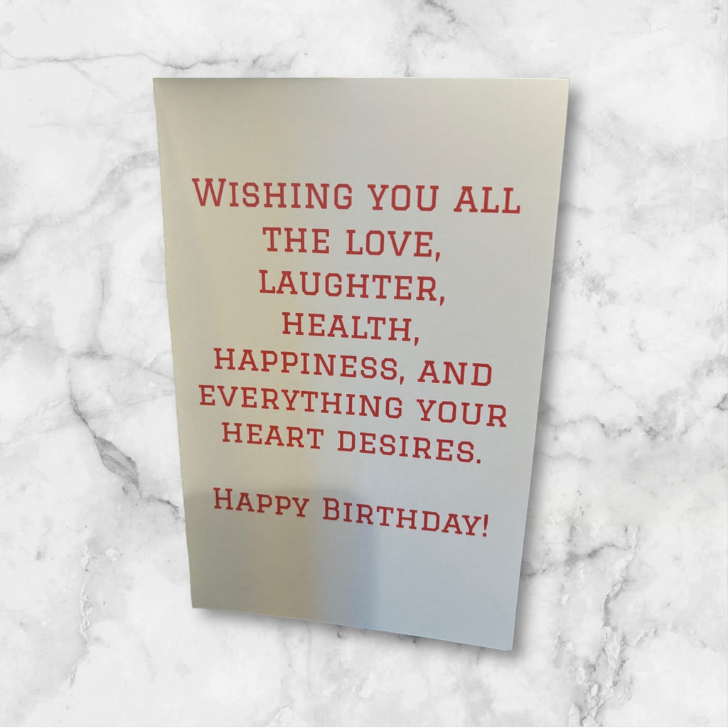 Printed Birthday Card (KC)