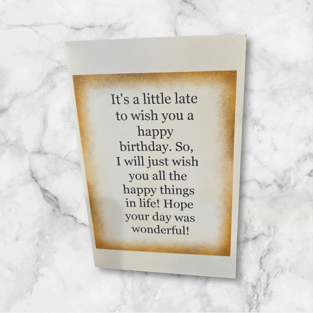 Printed Birthday Card (KC)