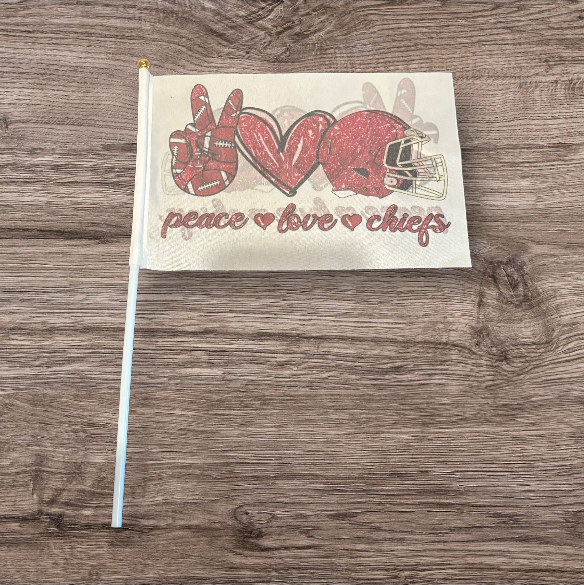 Printed Small Flag (KC)