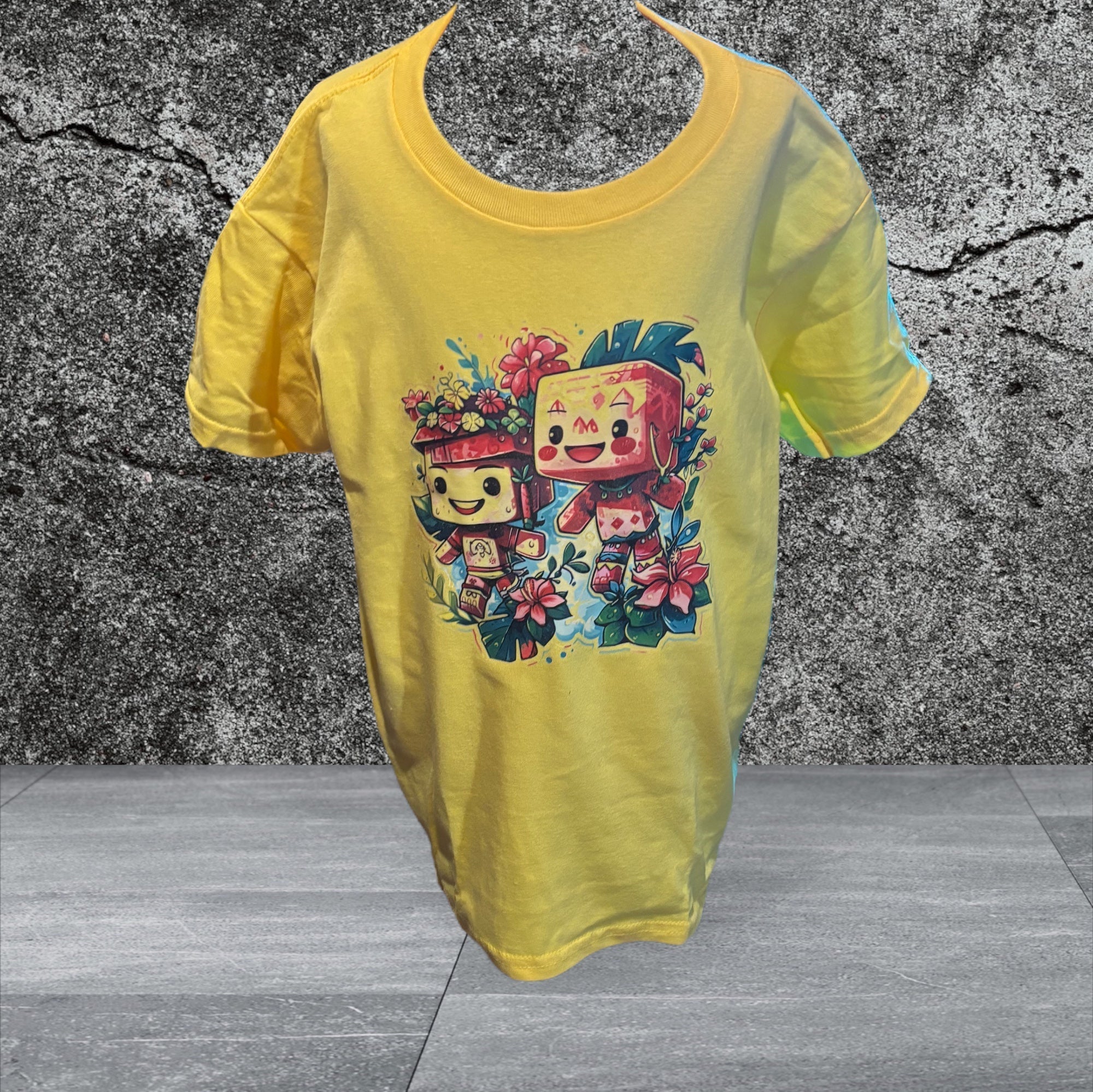 Youth Printed Gildan T-shirt (Minecraft)