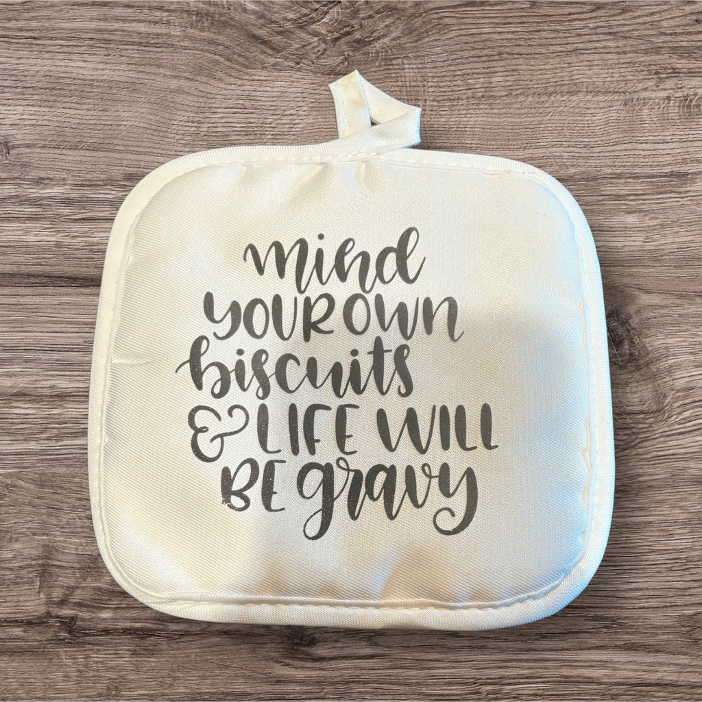 Printed Pot Holder (Mind)