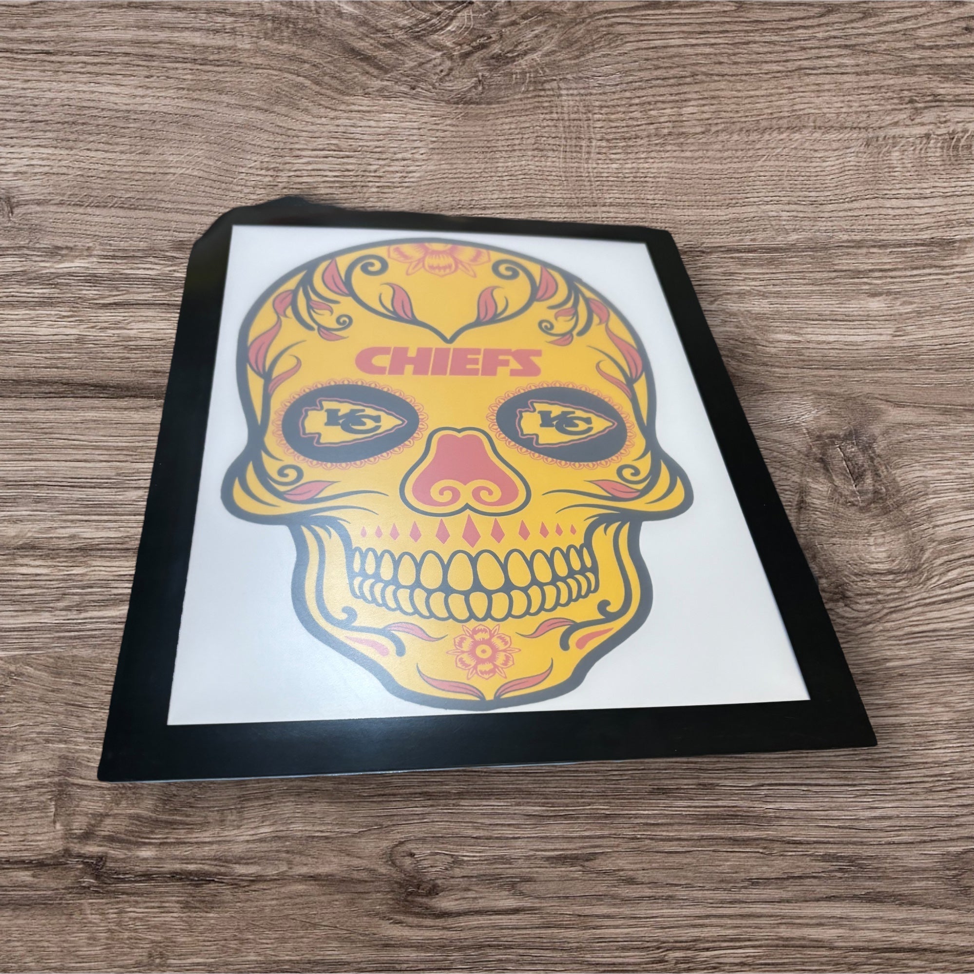 Printed Sign in a frame (KC)