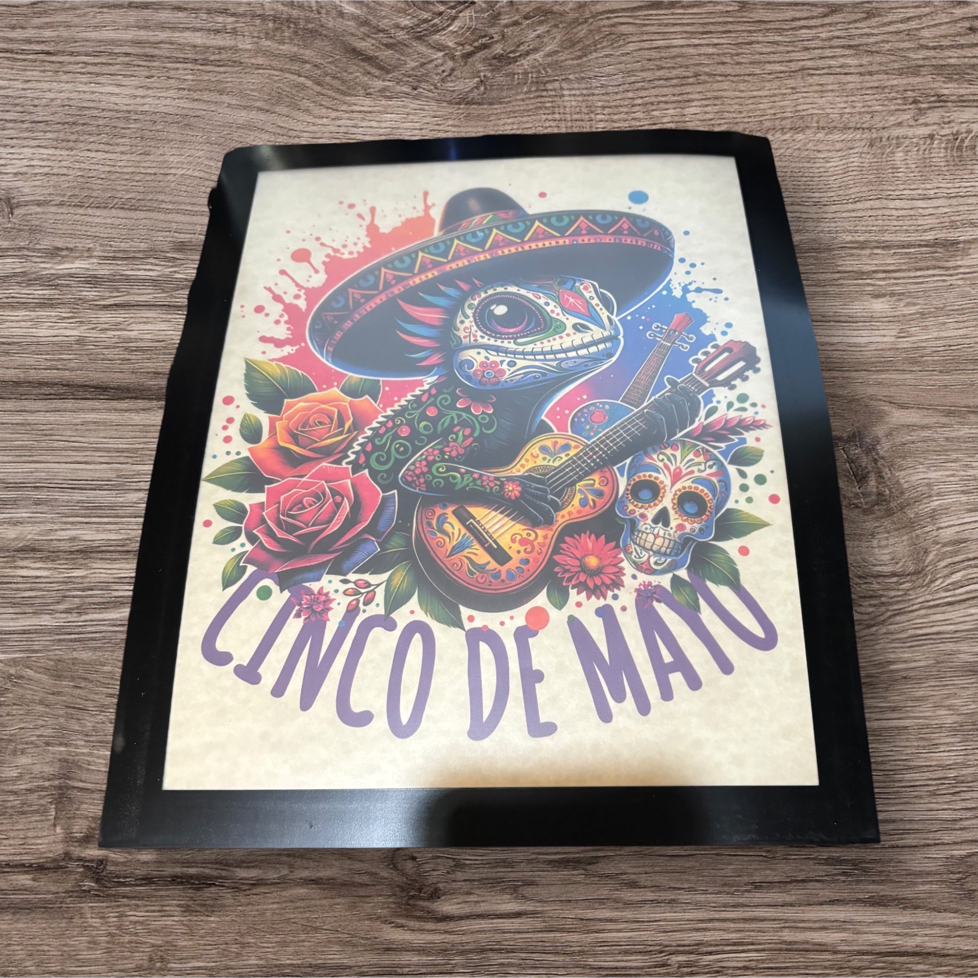 Printed Sign in a frame (Mayo)