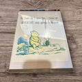 Printed Sign in a Frame (Pooh)