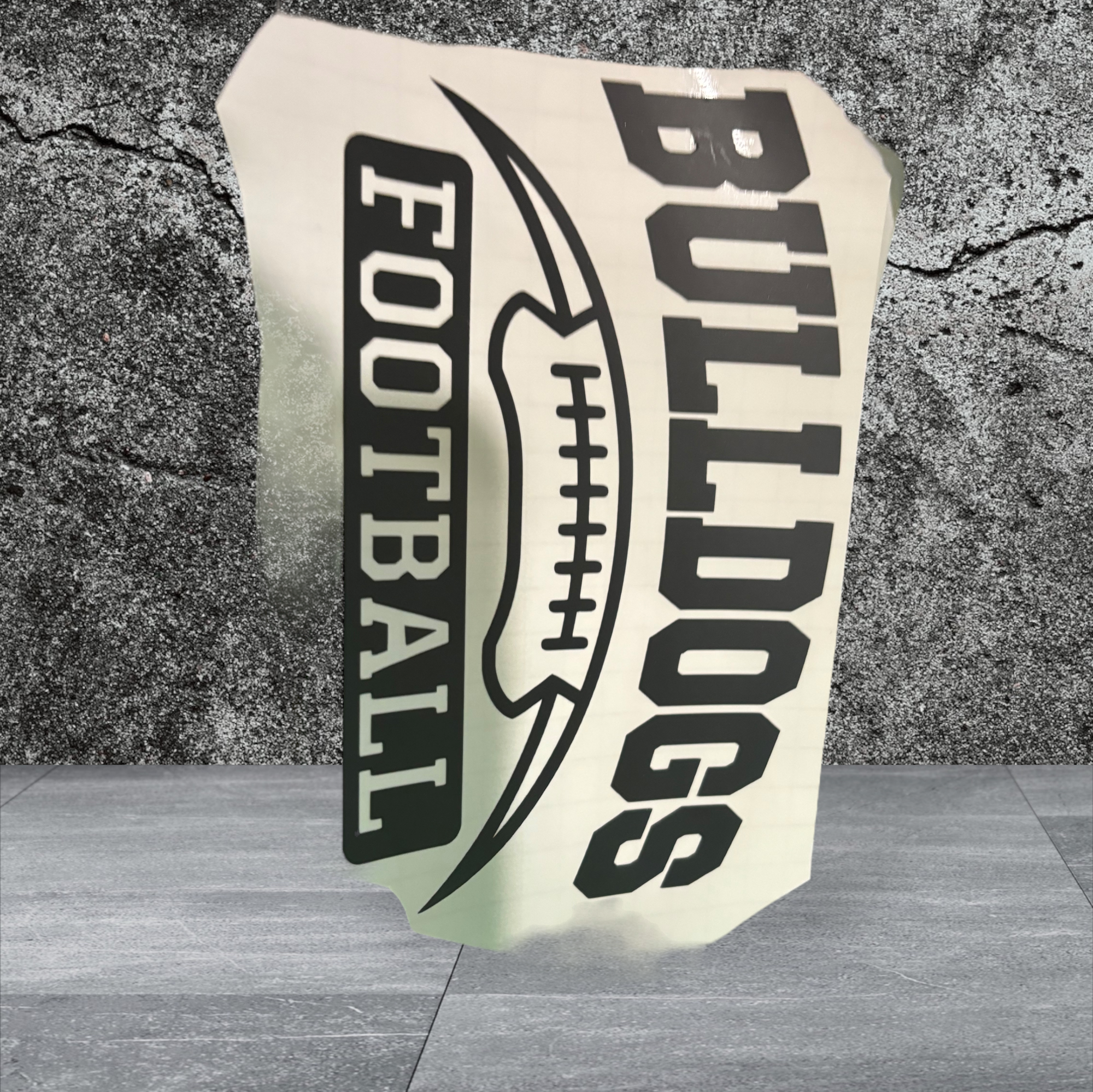 Vinyl decal Bulldog