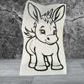 Vinyl decal Donkey