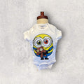 Printed Baby Bodysuit (Minion)