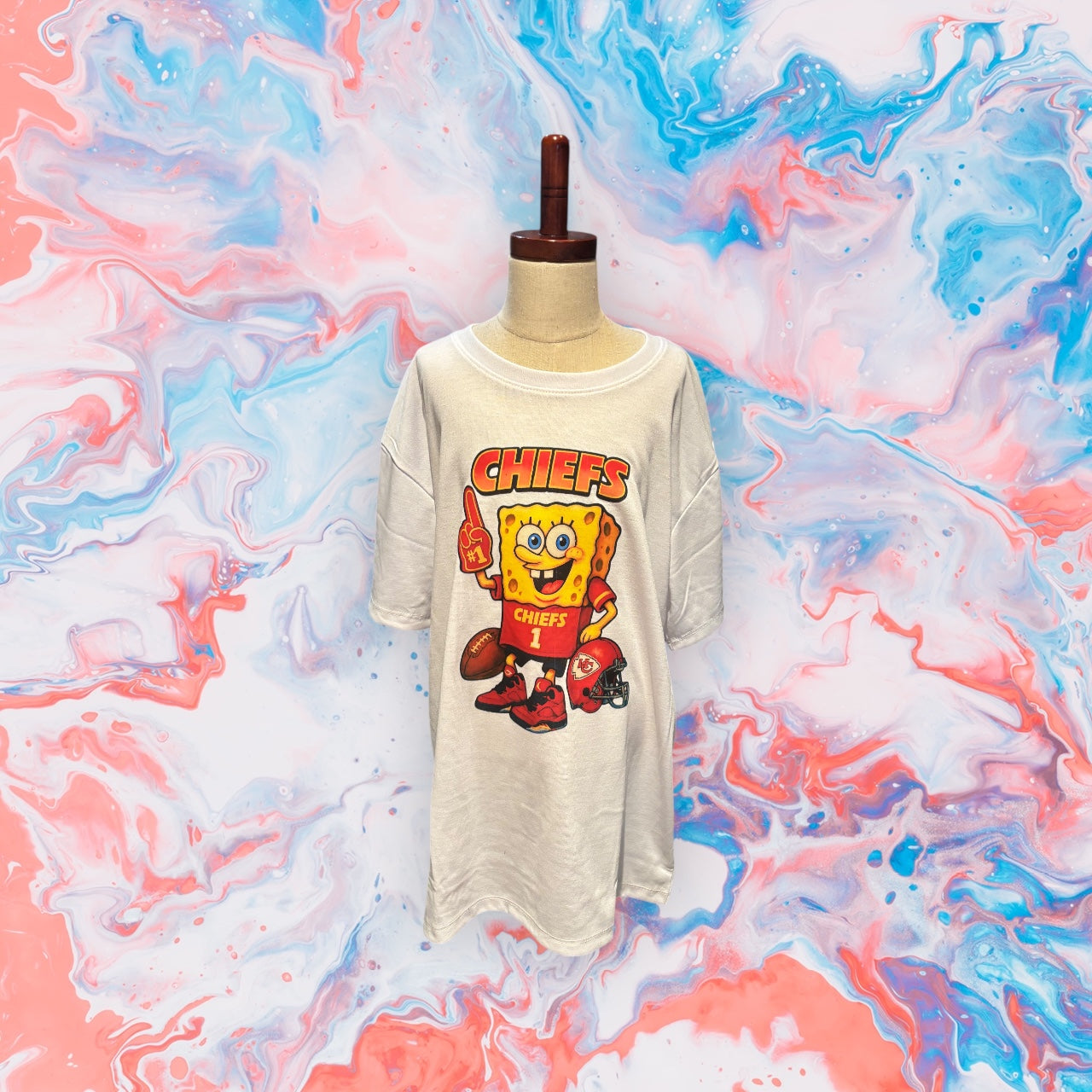 Printed Youth T-shirt (KC Sponge)