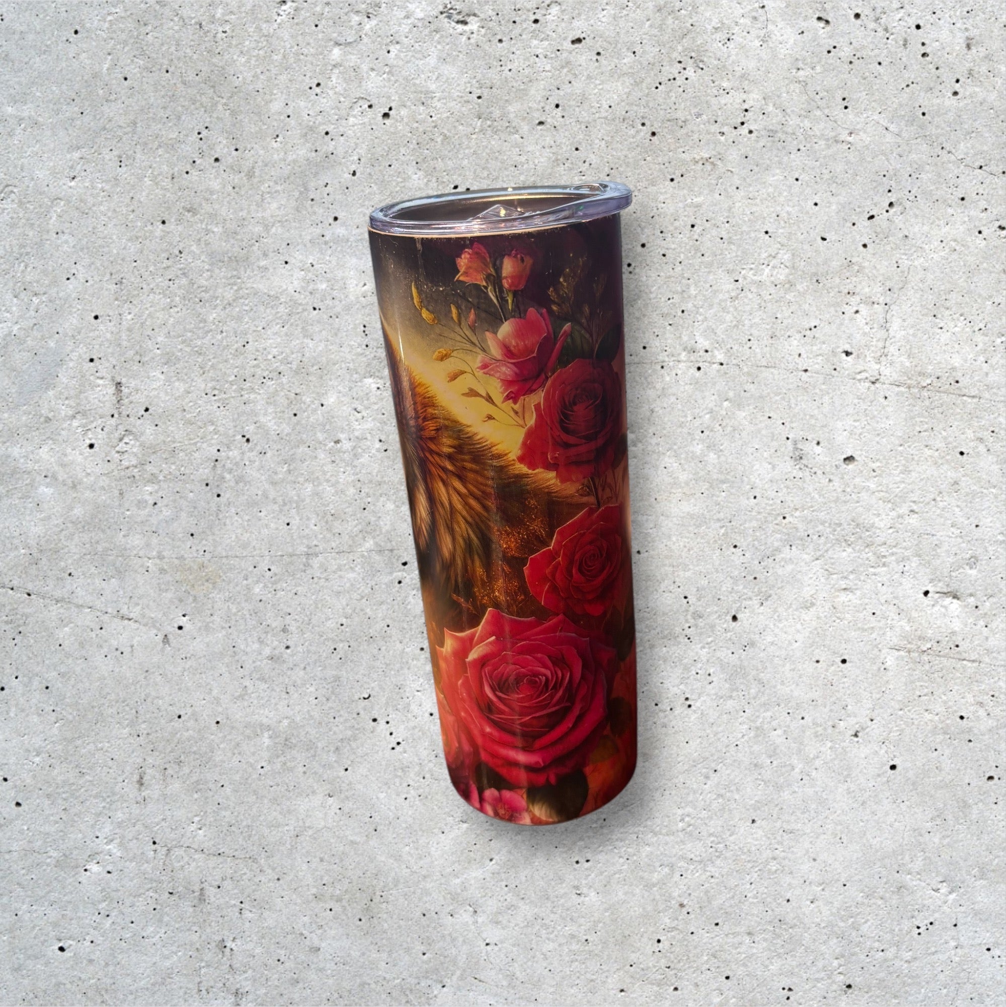 Printed 20oz Tumbler (Wolf)