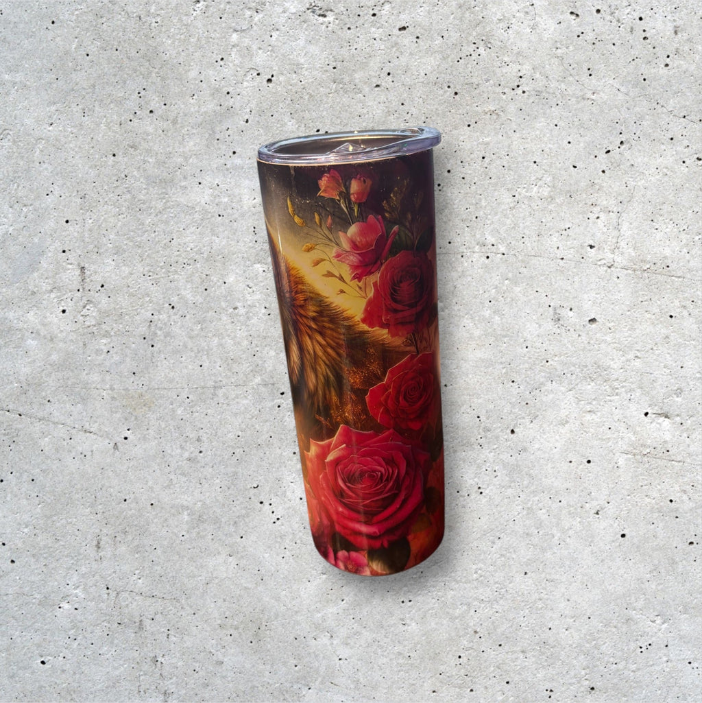 Printed 20oz Tumbler (Wolf)