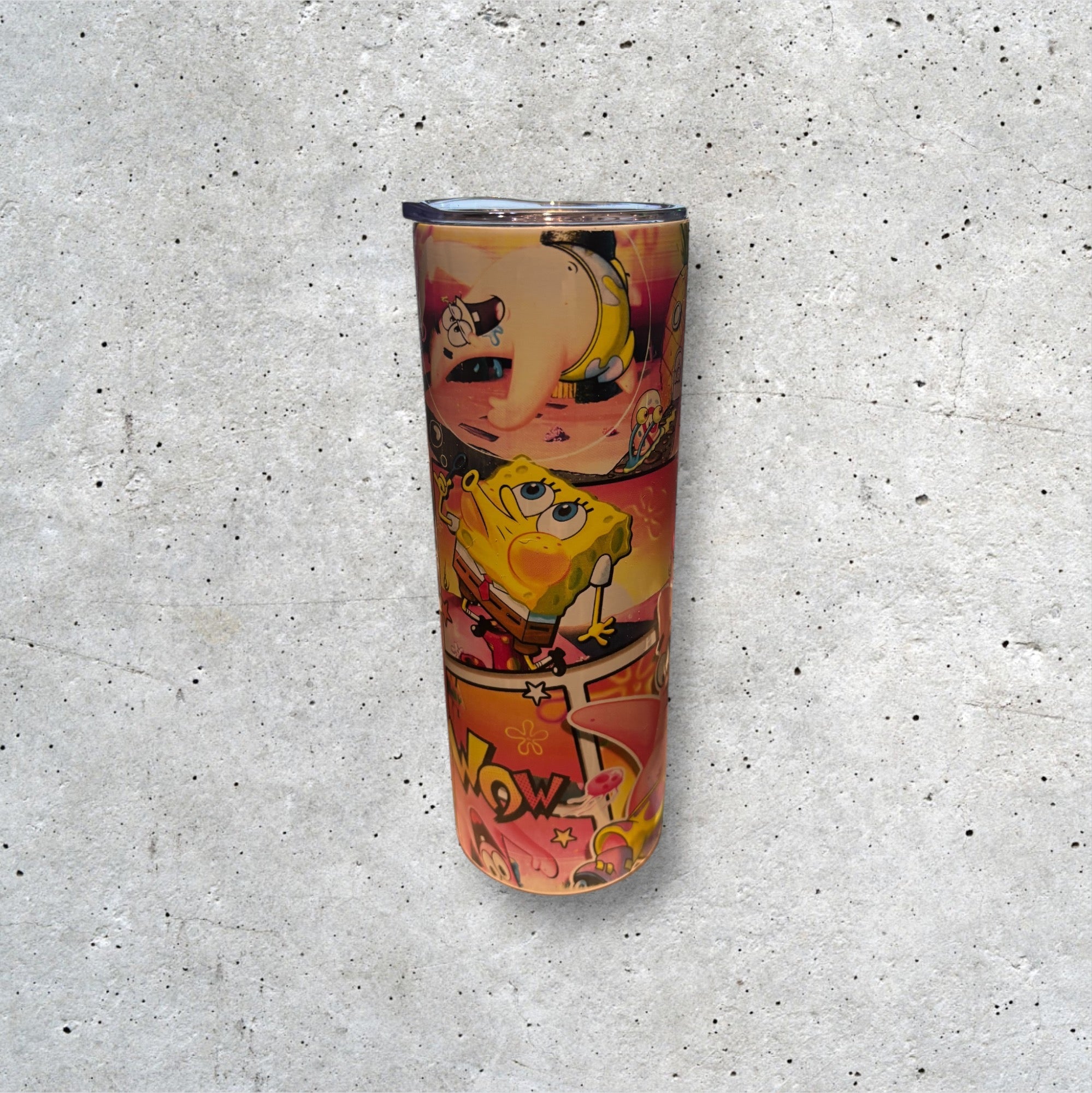 Printed 20oz Tumbler (Sponge Bob)