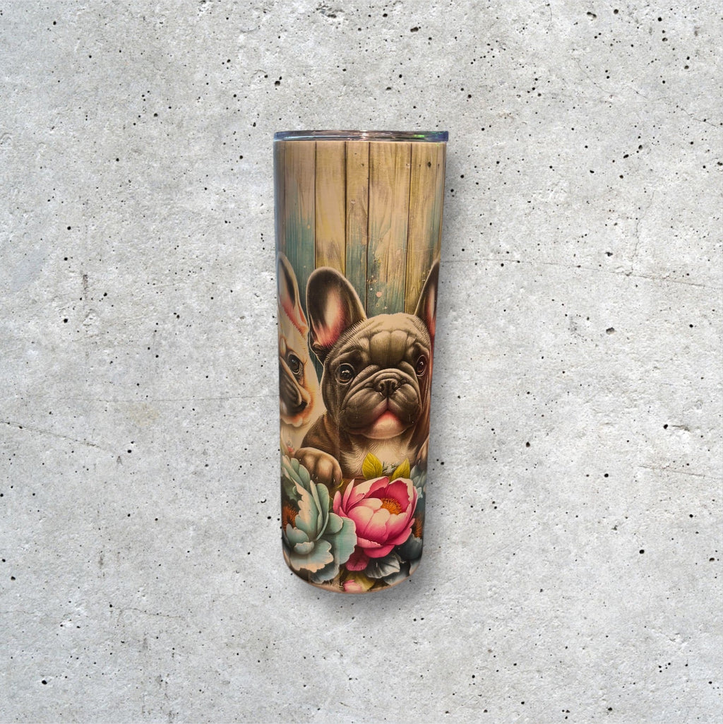 Printed 20oz Tumbler (Frenchie)