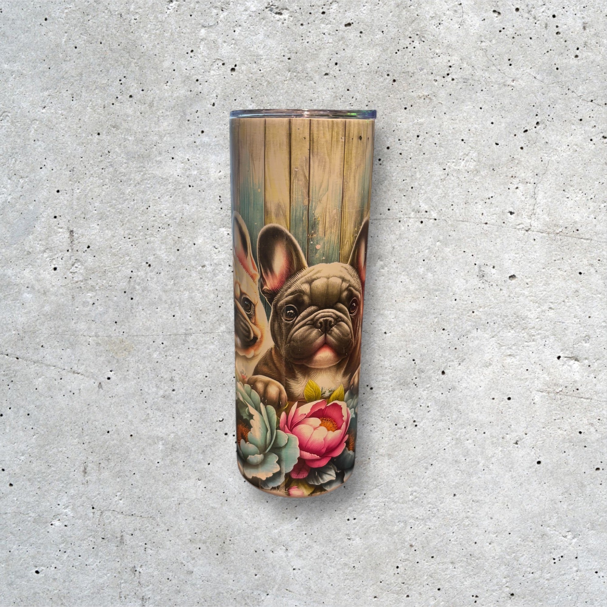 Printed 20oz Tumbler (Frenchie)