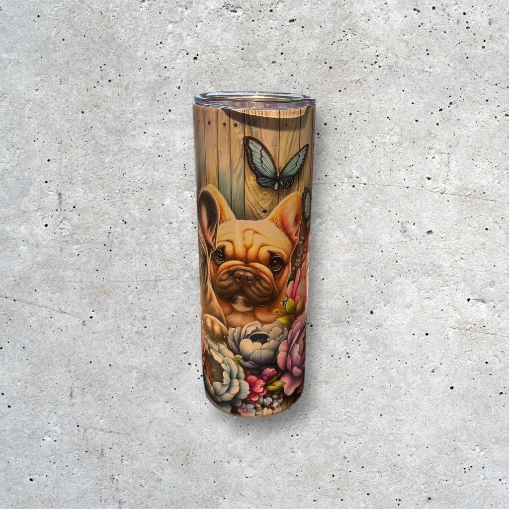 Printed 20oz Tumbler (Frenchie)