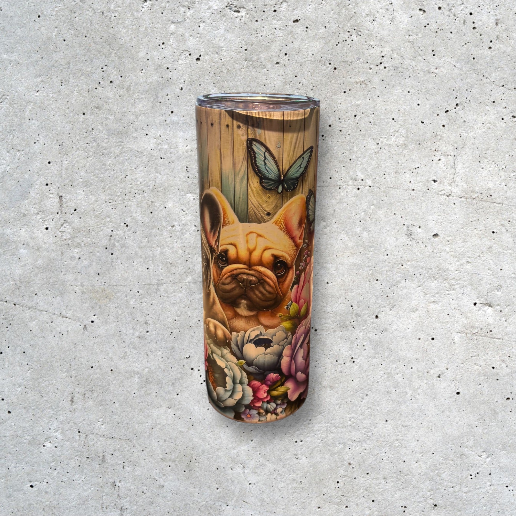 Printed 20oz Tumbler (Frenchie)