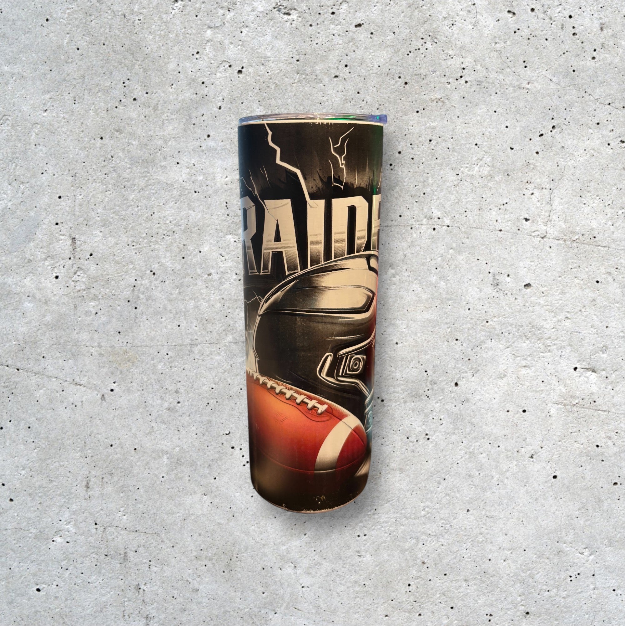 Printed 20oz Tumbler (Raiders)
