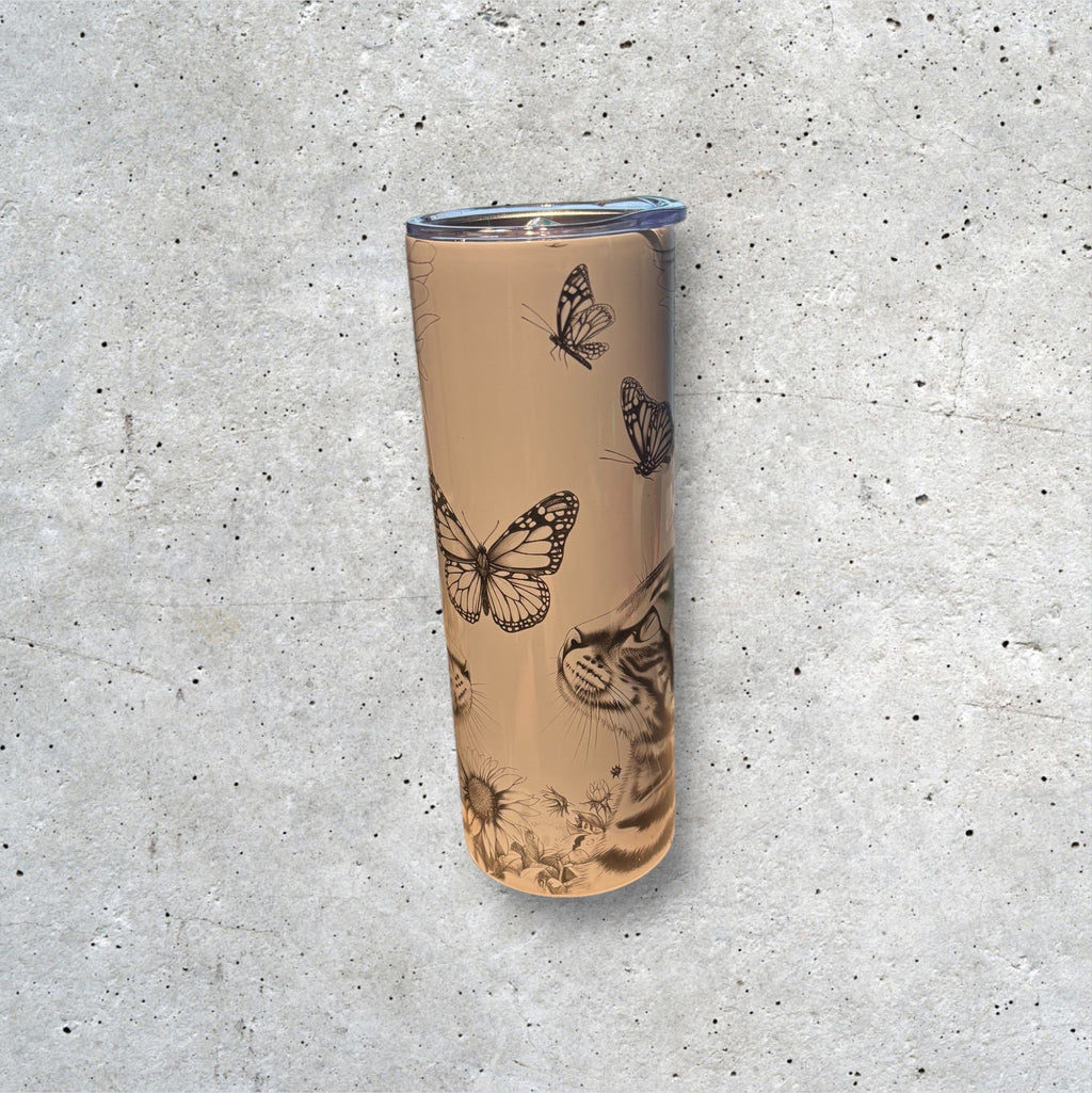 Printed 20oz Tumbler (Cat)