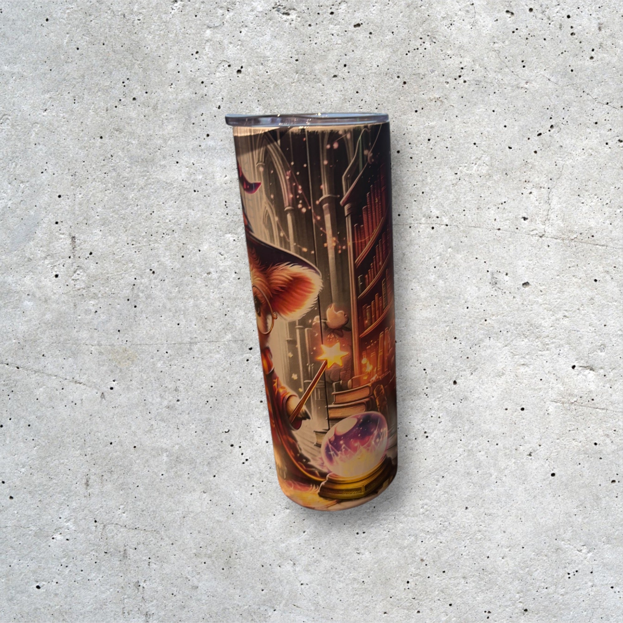 Printed 20oz Tumbler (Cow Wizard)