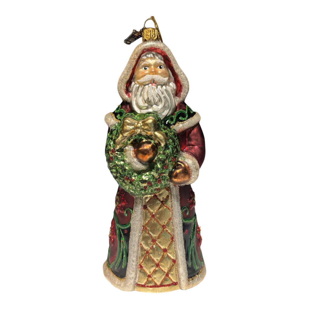 2017 Heritage Old World Santa (Blown Glass)