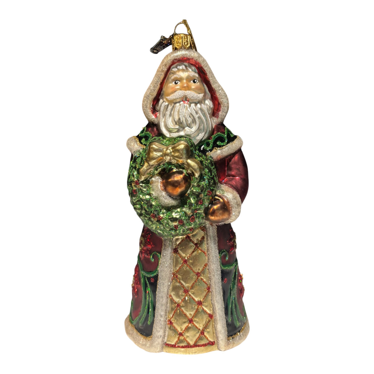 2017 Heritage Old World Santa (Blown Glass)