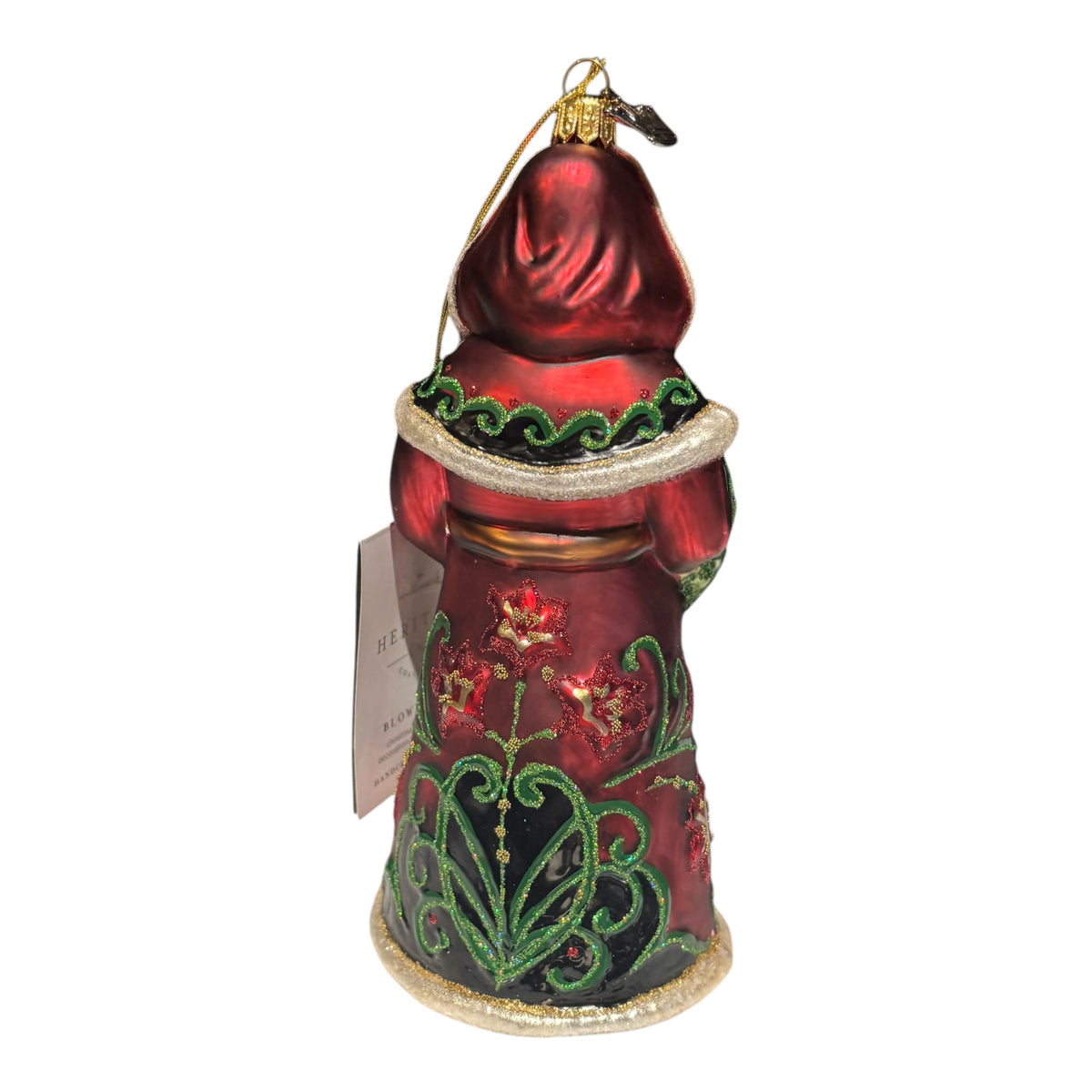 2017 Heritage Old World Santa (Blown Glass)