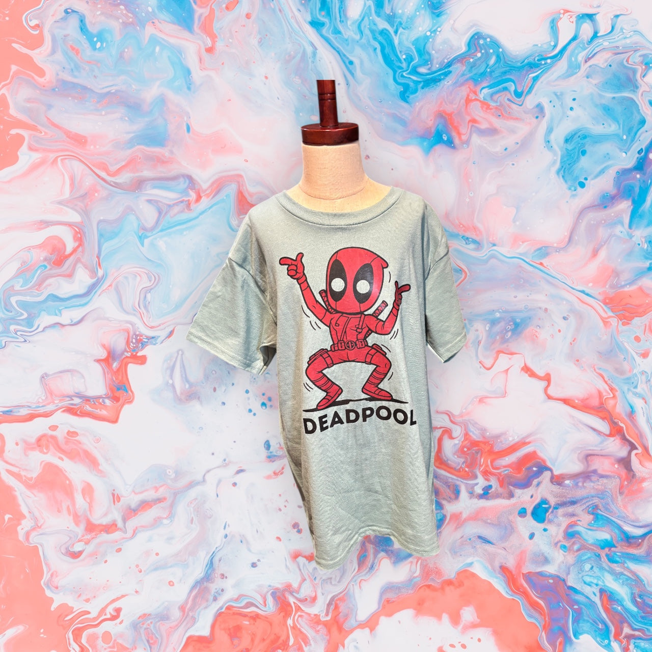 Printed Youth T-shirt (Deadpool)