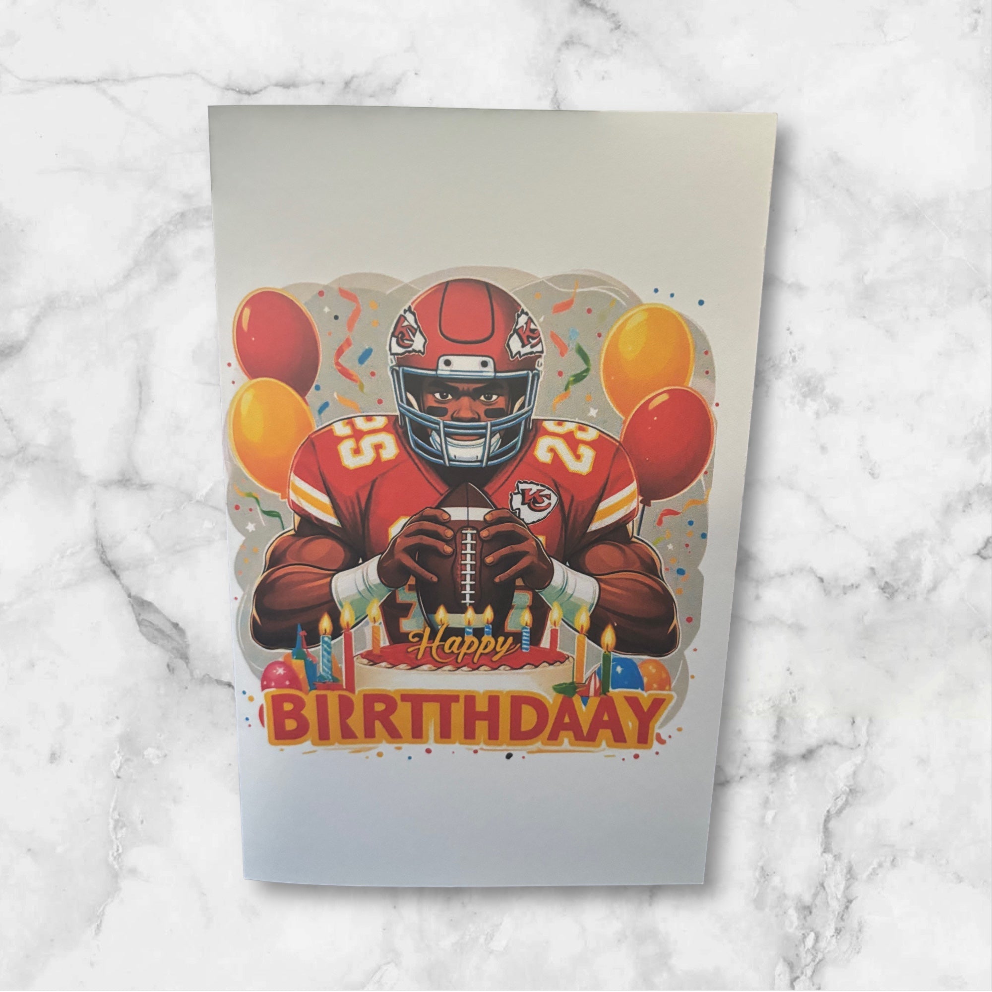 Printed Birthday Card (KC)
