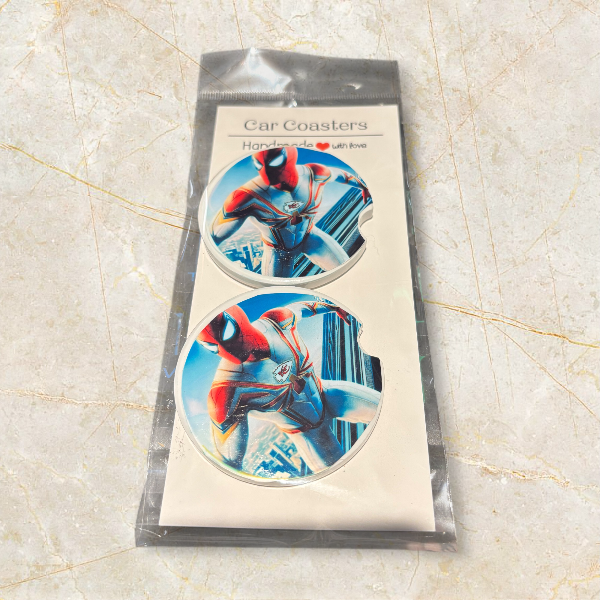 Printed Car Coaster Set (KC)
