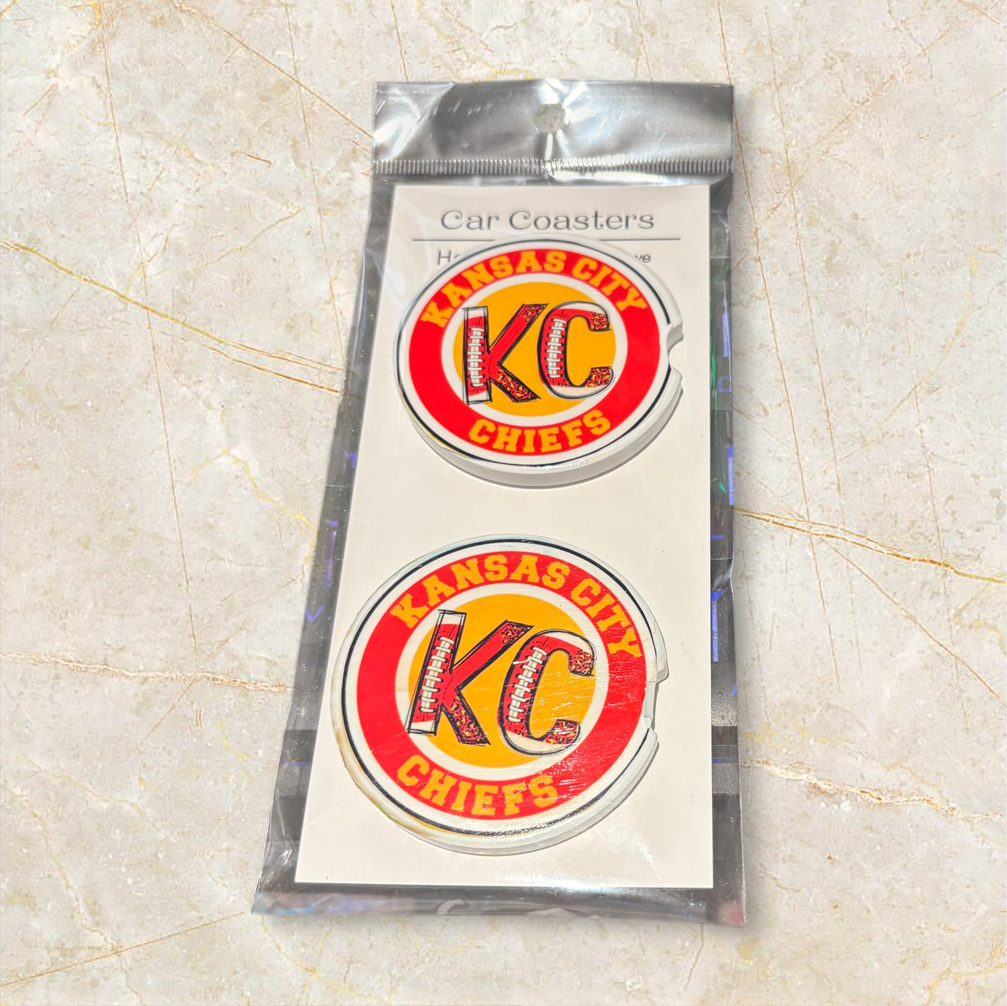 Printed Car Coaster Set (KC)