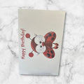 Printed Birthday Card (Ladybug)