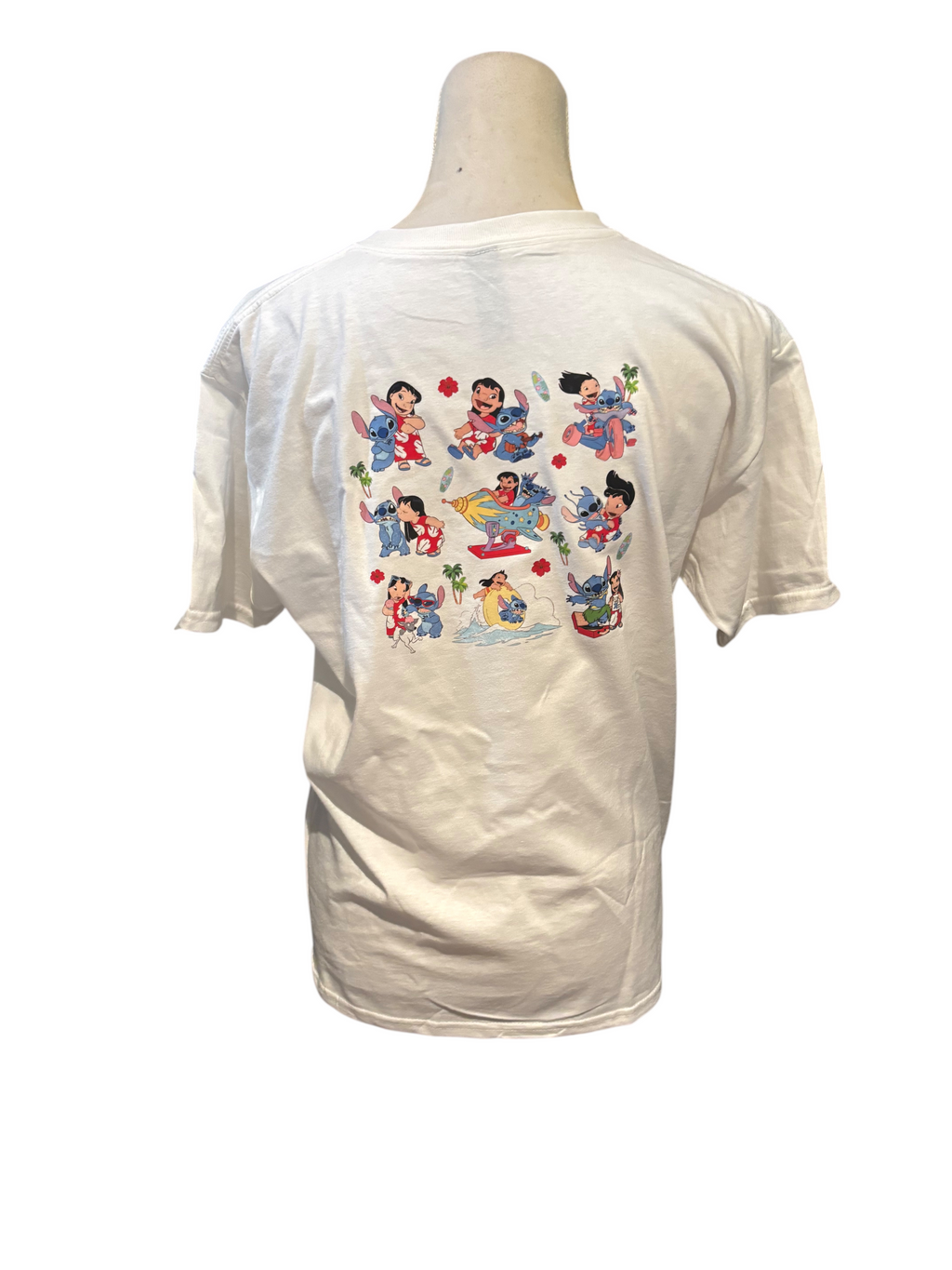 Printed Youth T-shirt (Lilo & Stitch Front & Back Design)