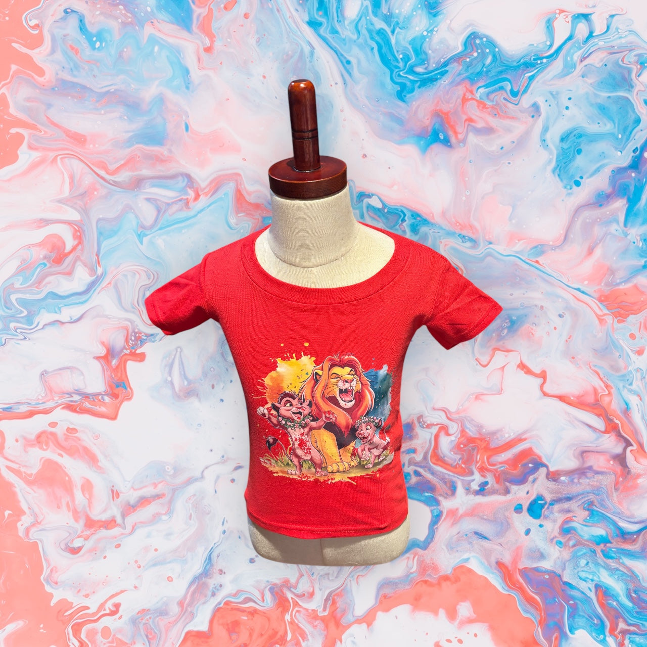 Printed Toddler T-shirt (Lion king)