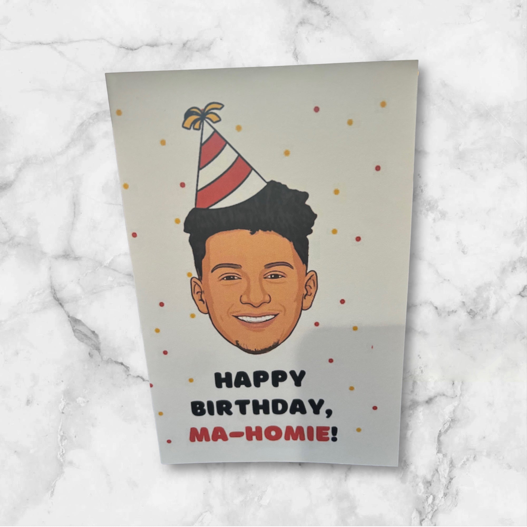 Printed Birthday Card (KC)