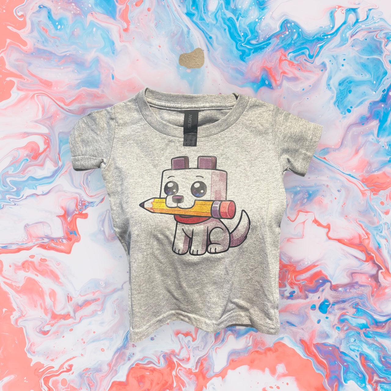 Printed Toddler T-shirt (Mindcraft)
