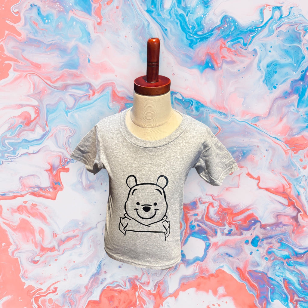 Printed Toddler T-shirt (Pooh)