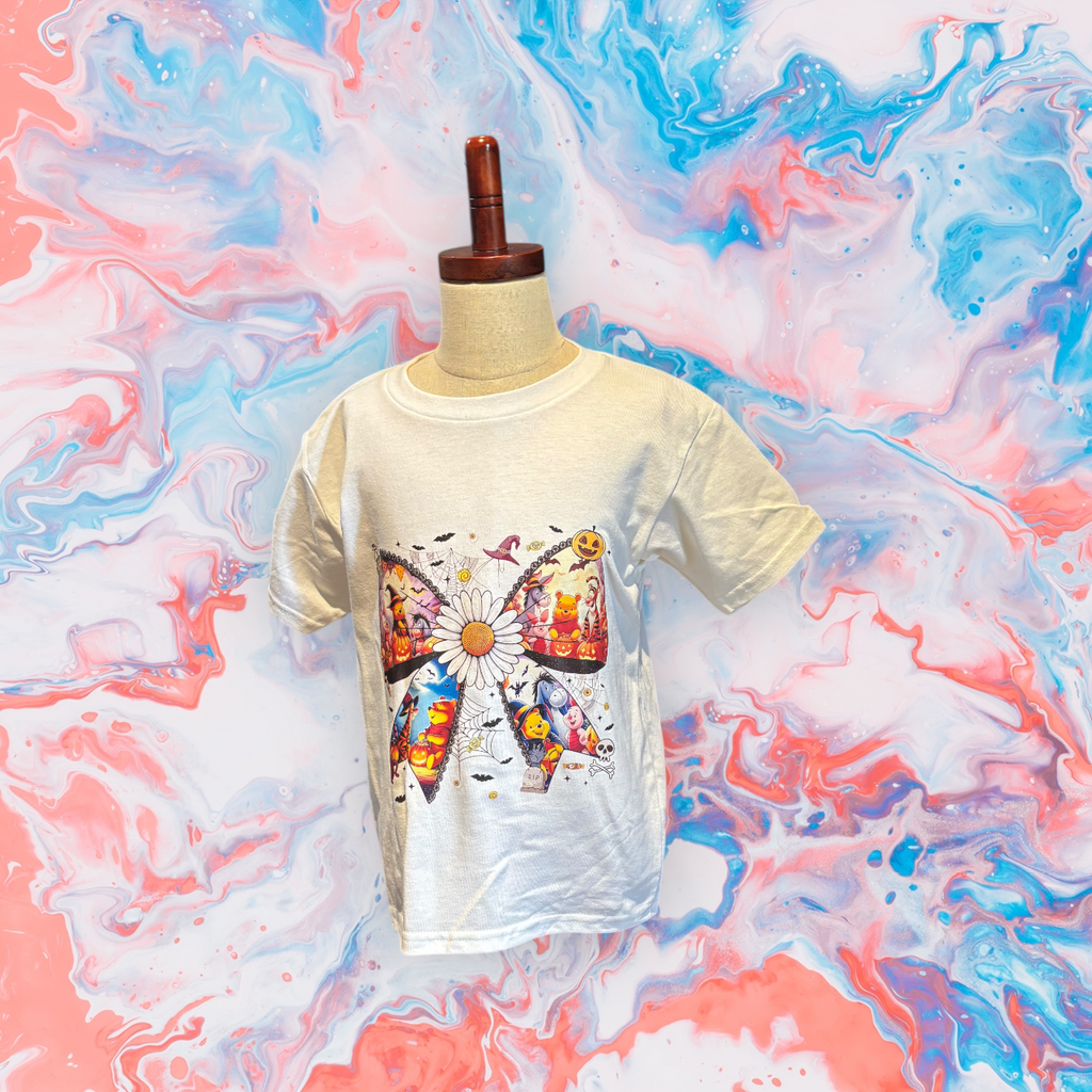 Printed Toddler T-shirt (Pooh Halloween)