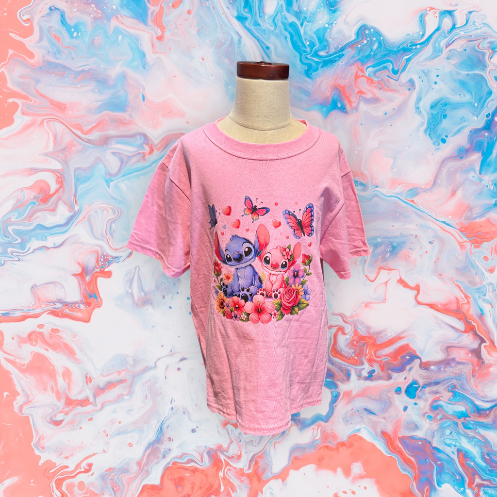 Printed Youth T-shirt (Stitch)