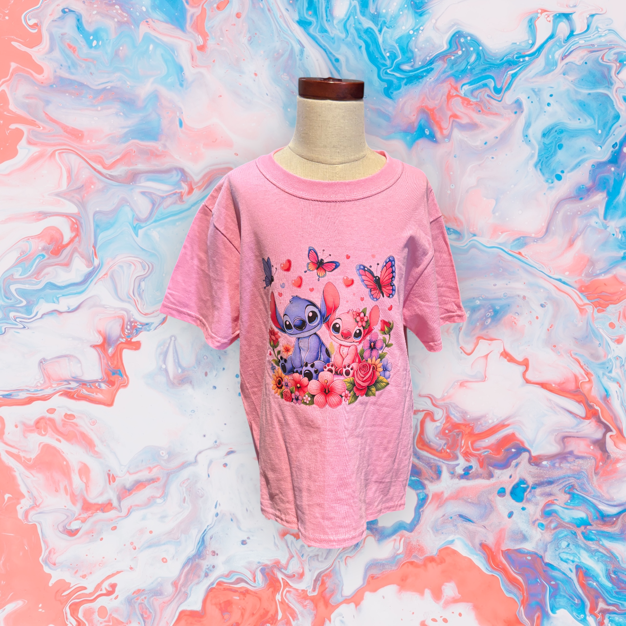 Printed Youth T-shirt (Stitch)
