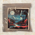 Printed Square Coaster Set of four (Wolf)